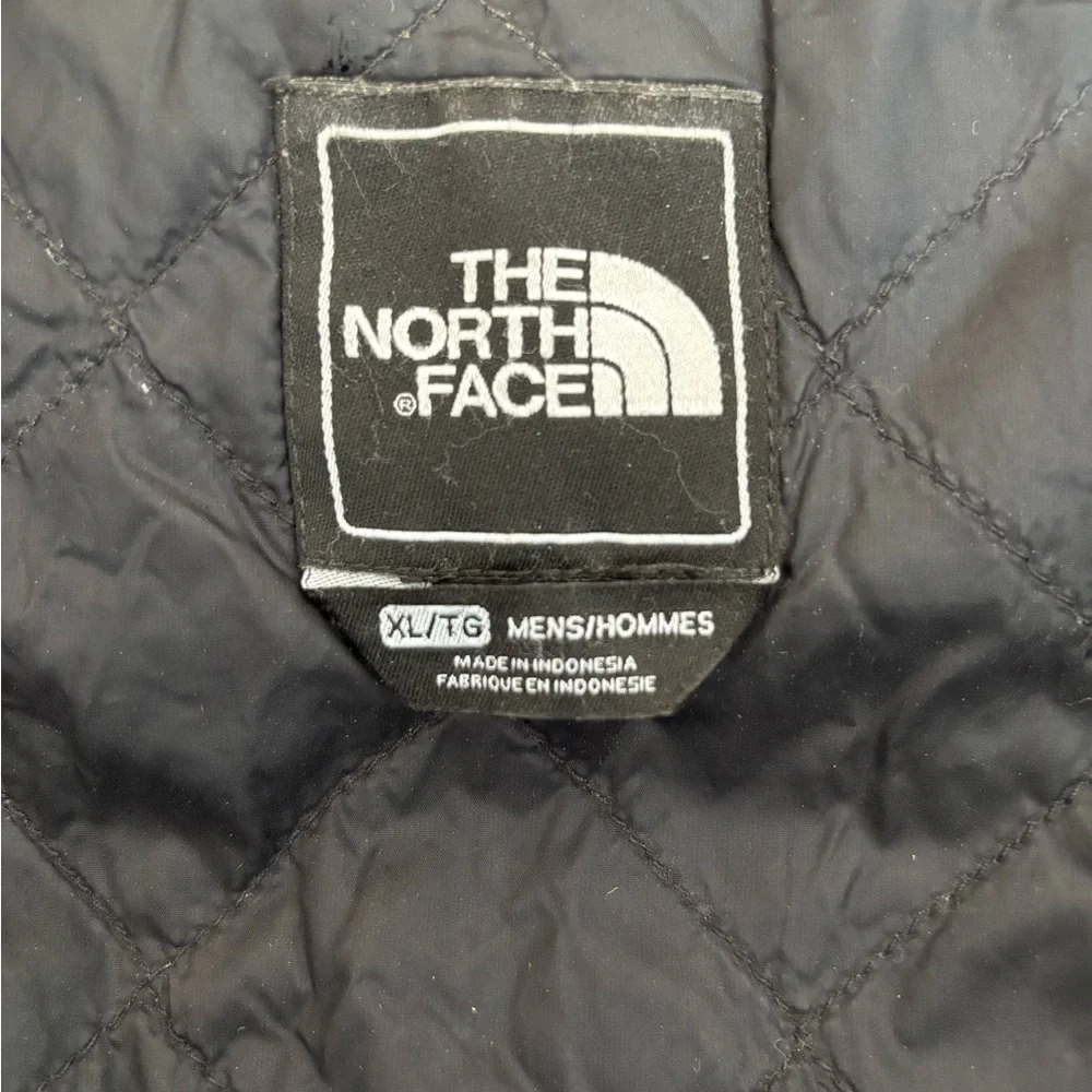The North Face Hyvent Jacket Mens Size XL Windbreaker Black Full Zip Hooded